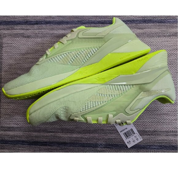 Reebok Nano x4 Astro Lime/Volt Gym Sport Workout Cushioned Cross Fit Trainer 9.5 - Picture 3 of 16